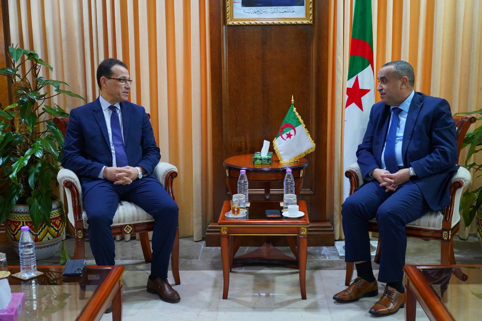 Adjal Receives President of the Algerian Academy of Science and Technology