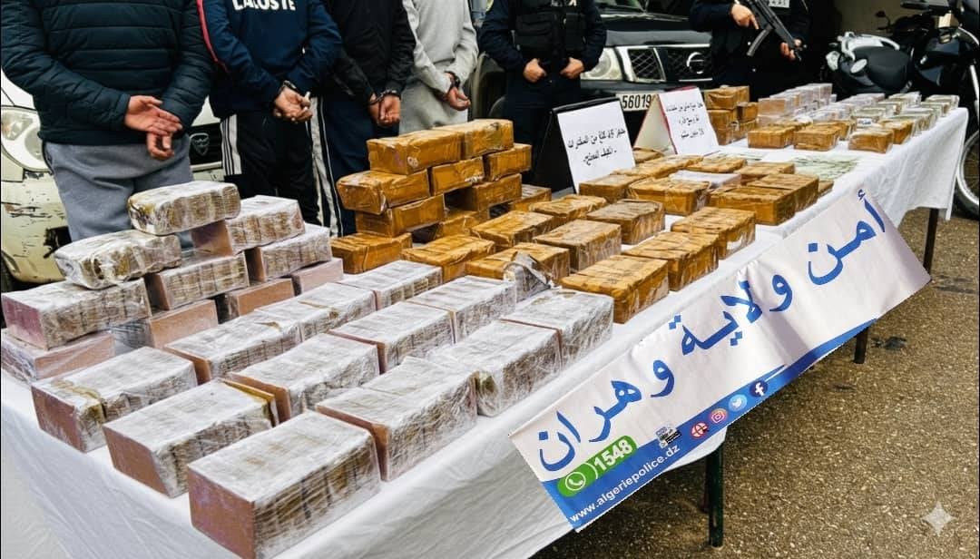 Significant quantity of drugs seized in Oran