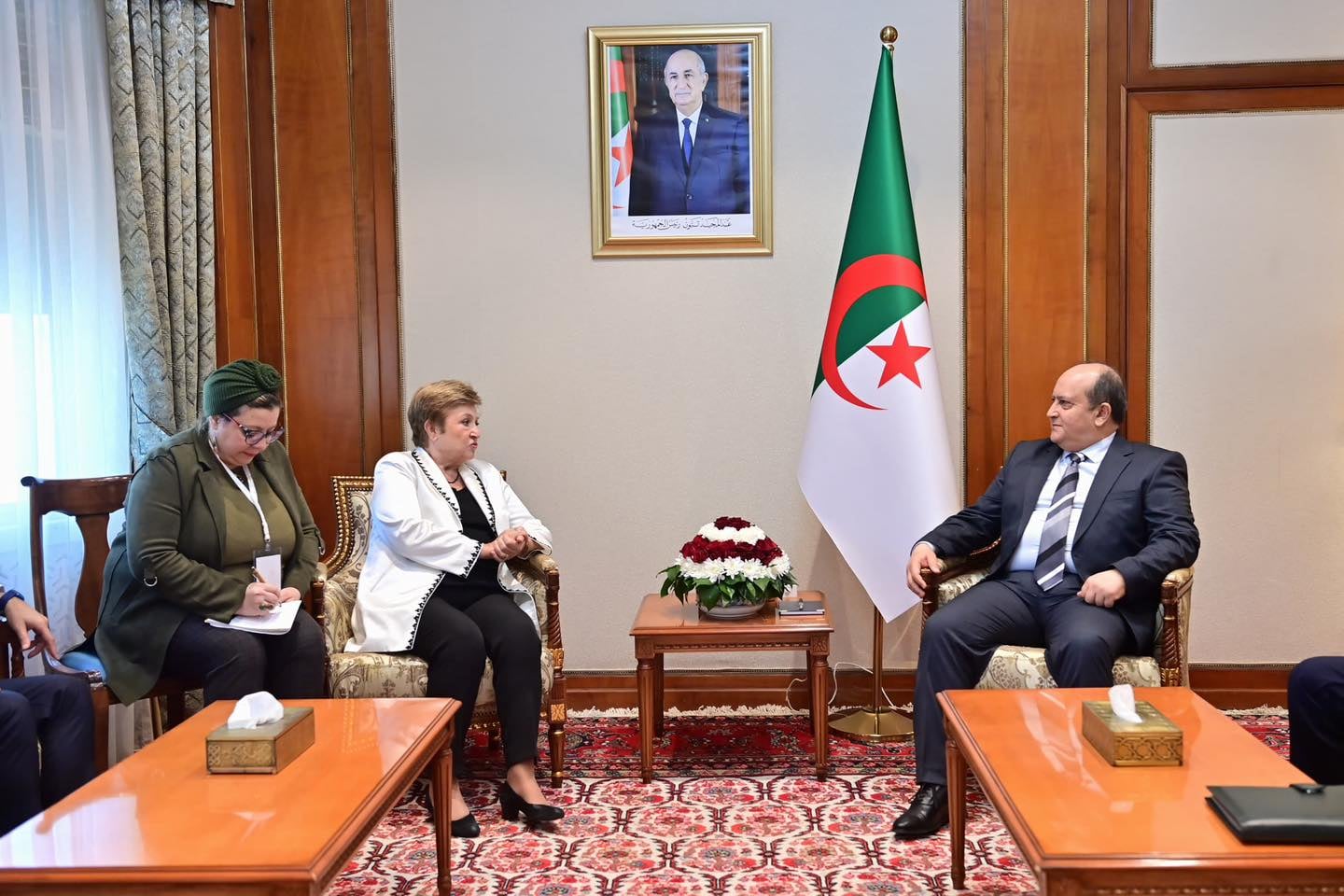 Prime Minister Receives Managing Director of the International Monetary Fund