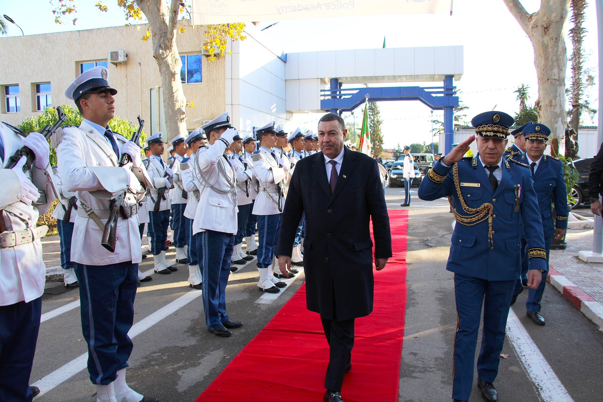 Sayoud Oversees Unified Graduation Ceremony for Police Officers