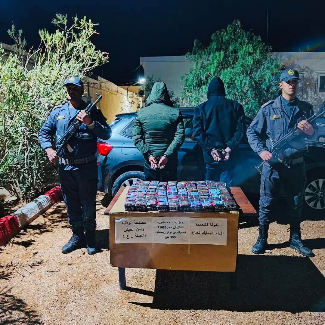 Djelfa: Two Arrested and Significant Quantity of Hallucinogens Seized