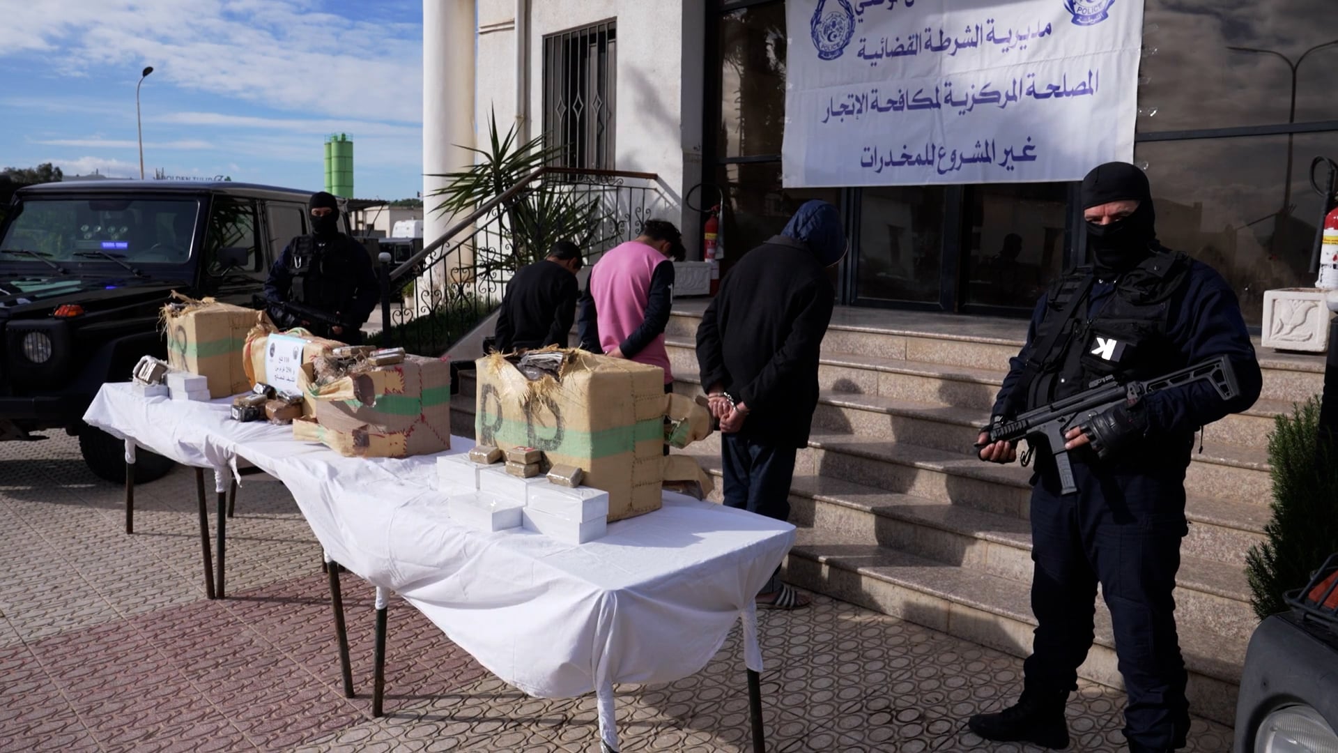 Seizure of over a quintal of treated cannabis originating from Morocco