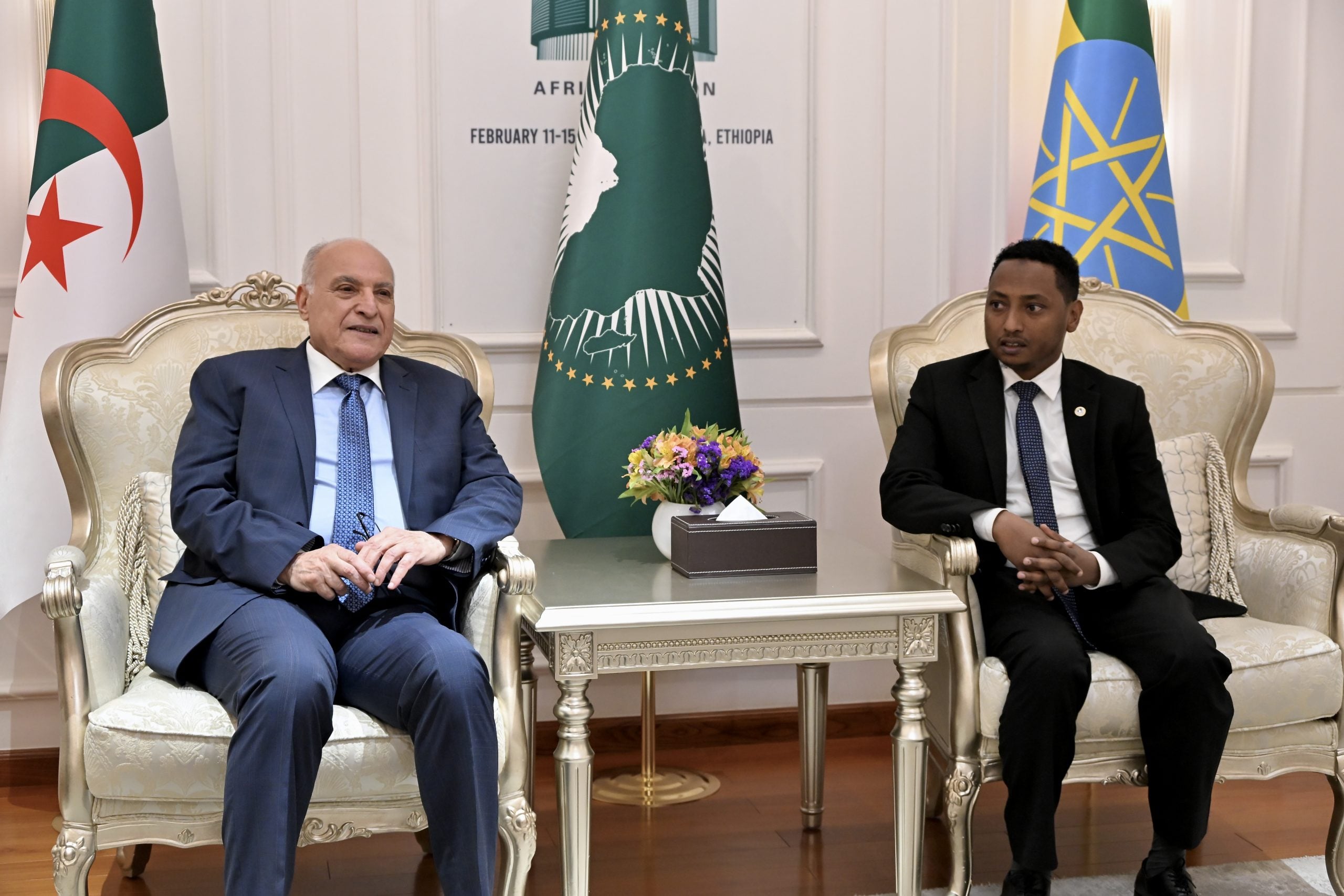 Attaf Arrives in Addis Ababa