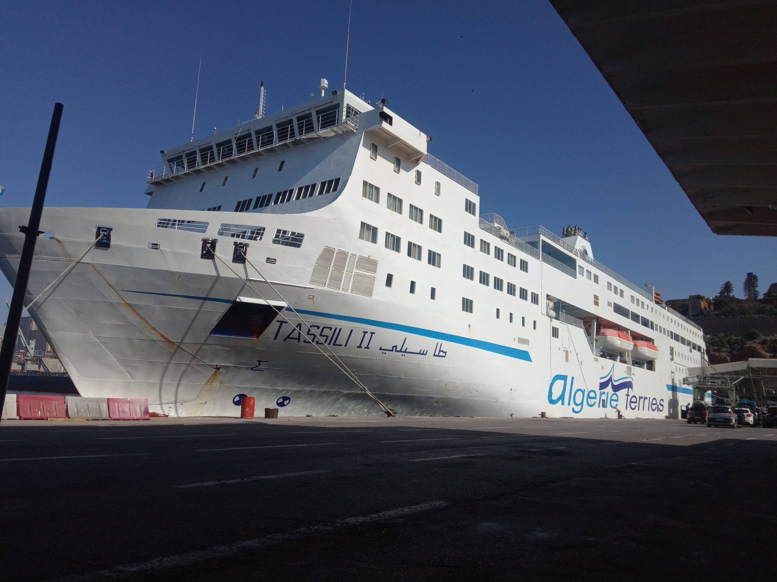 Adjustment to the ferry schedule between Algeria and France