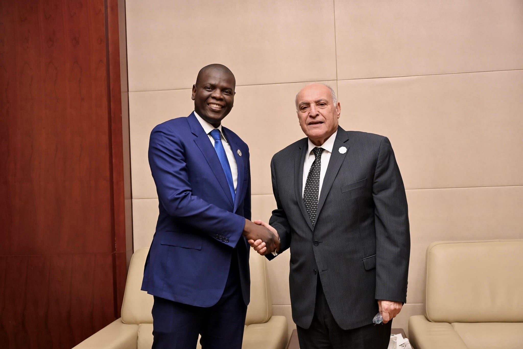 Discussions Held Between Attaf and South African Counterpart