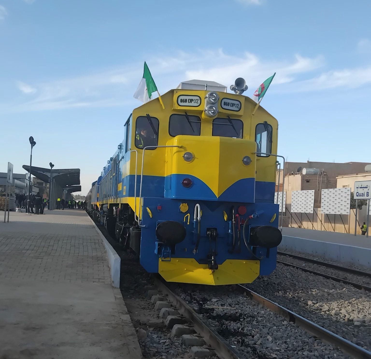 Start of Bechar-Tindouf Train Trials