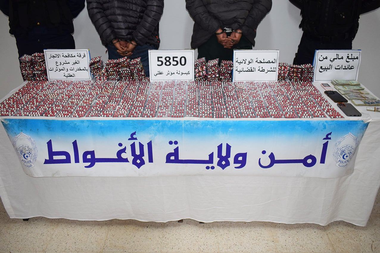 Significant quantity of hallucinogens seized in Laghouat