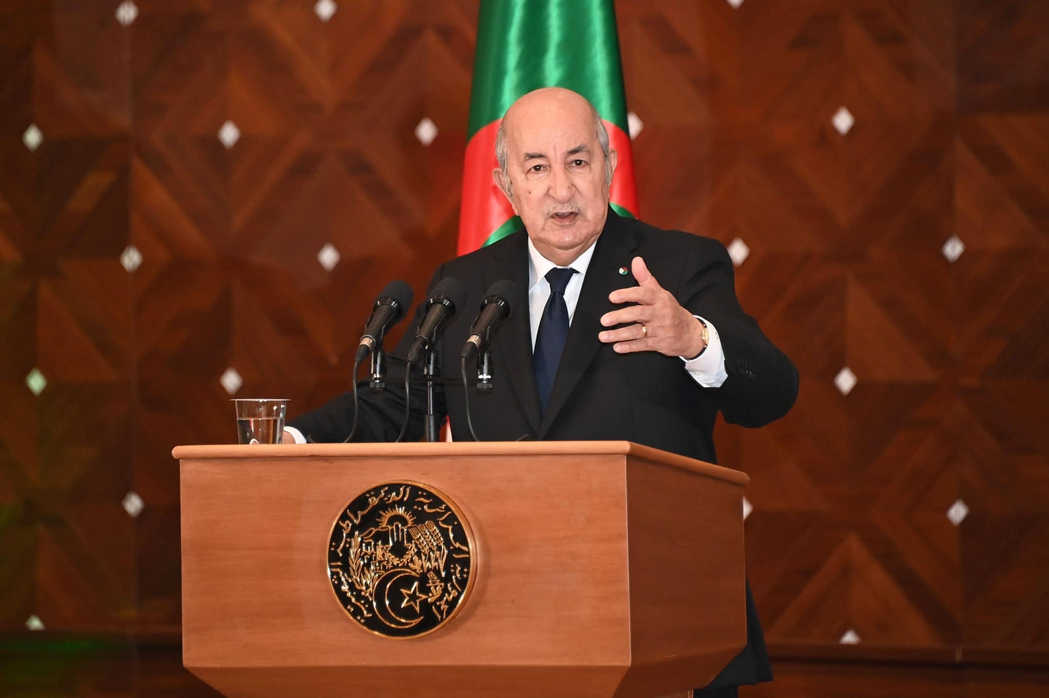 President Tebboune: We Face External Pressures Threatening Continental Security