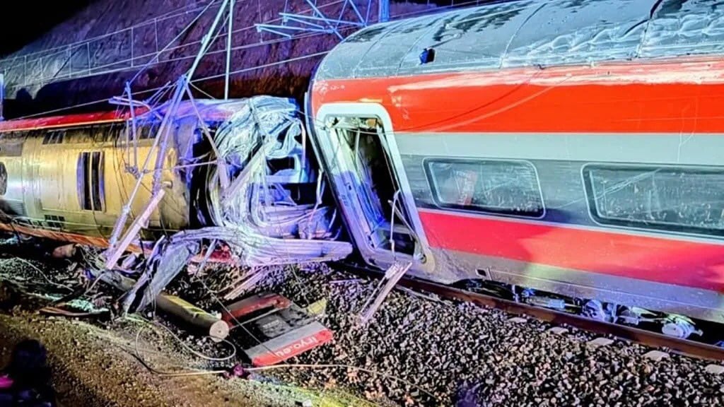39 dead and dozens injured in train collision in Spain