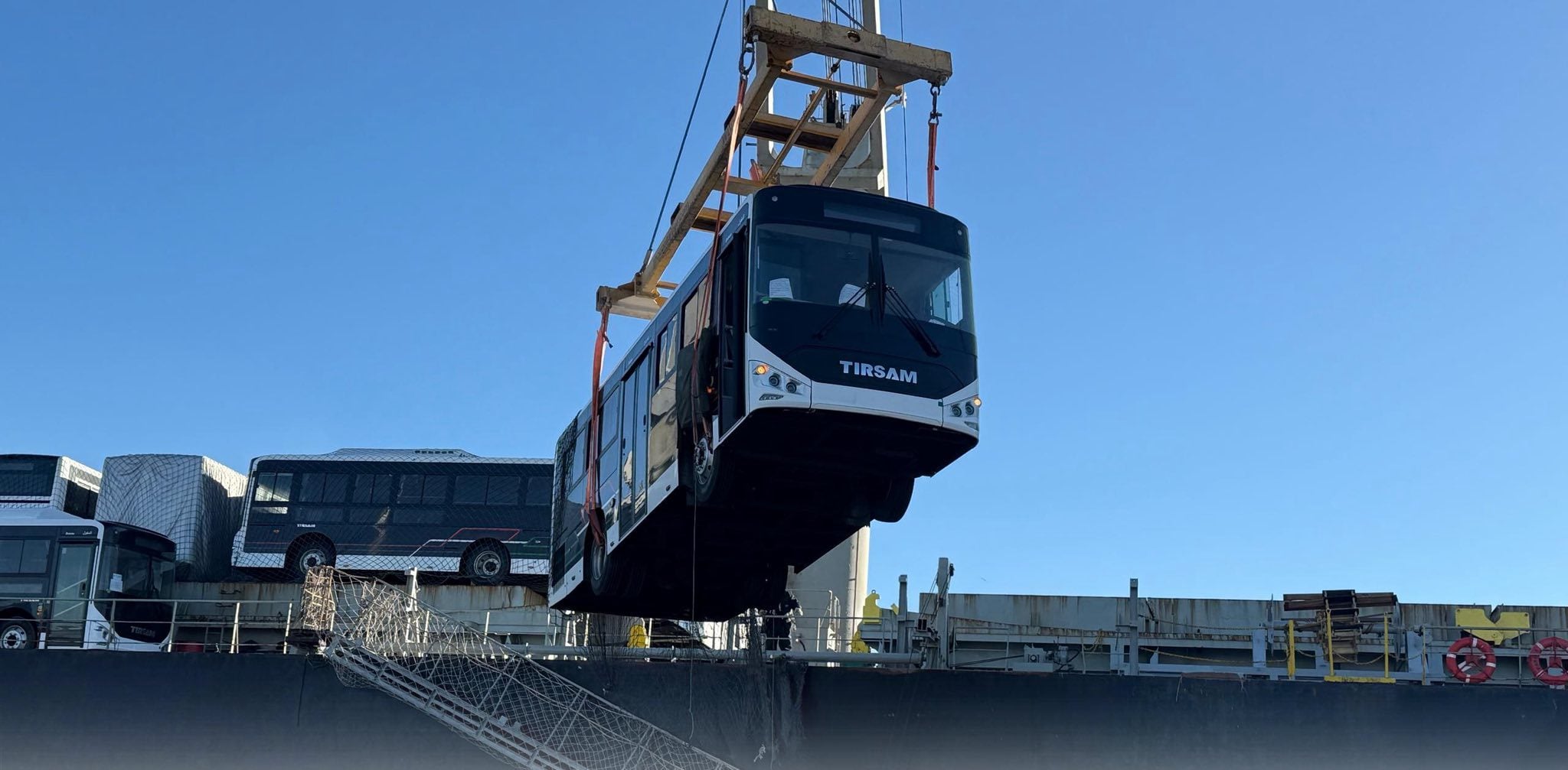 “Tirsam” Receives First Batch of New Buses