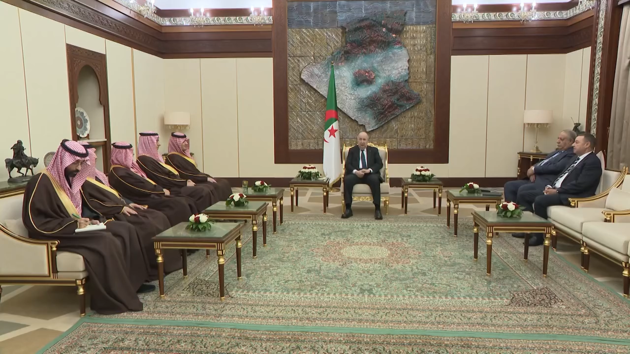 Extended meeting between the President of the Republic and the Saudi Interior Minister