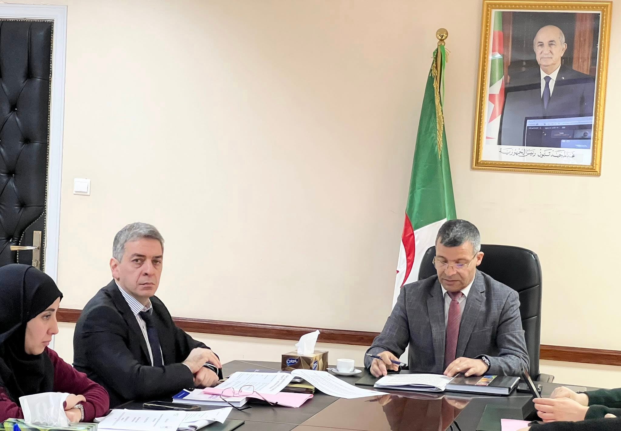 Progress of Algerian-German Twinning Project for Investment Promotion Evaluated