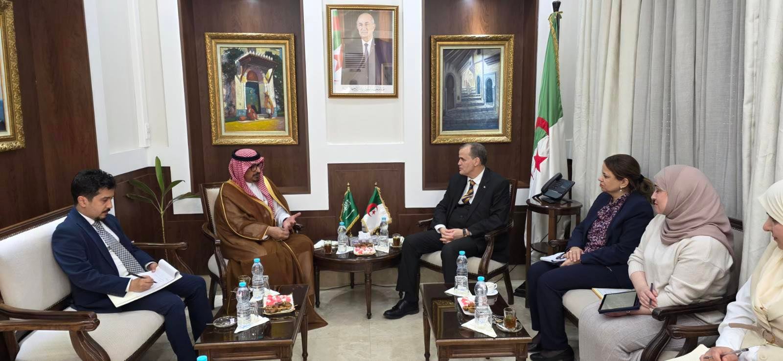 Rezig discusses boosting Algerian exports to Saudi Arabia