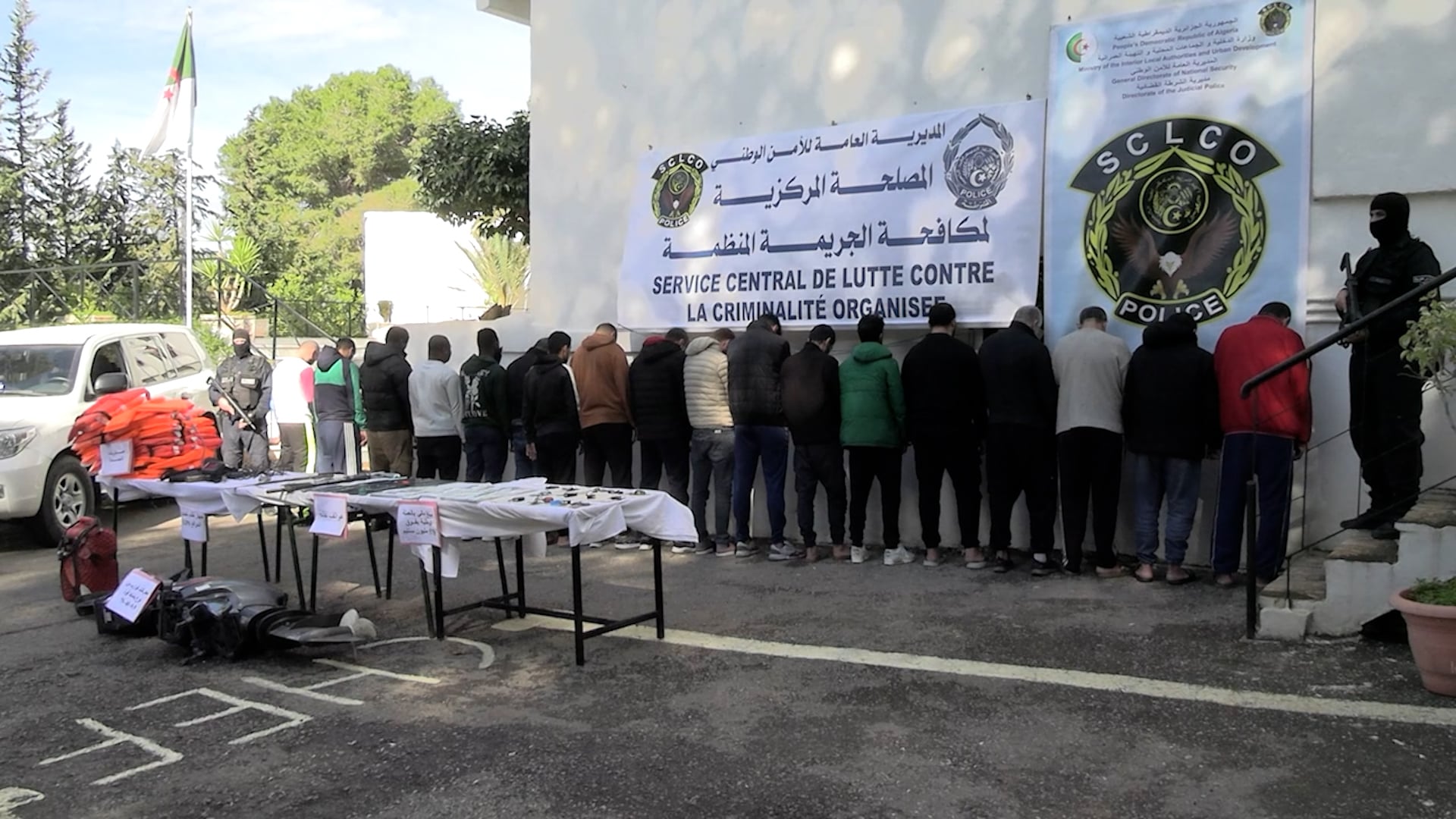 Dismantling of a criminal network specialized in organizing illegal migration trips