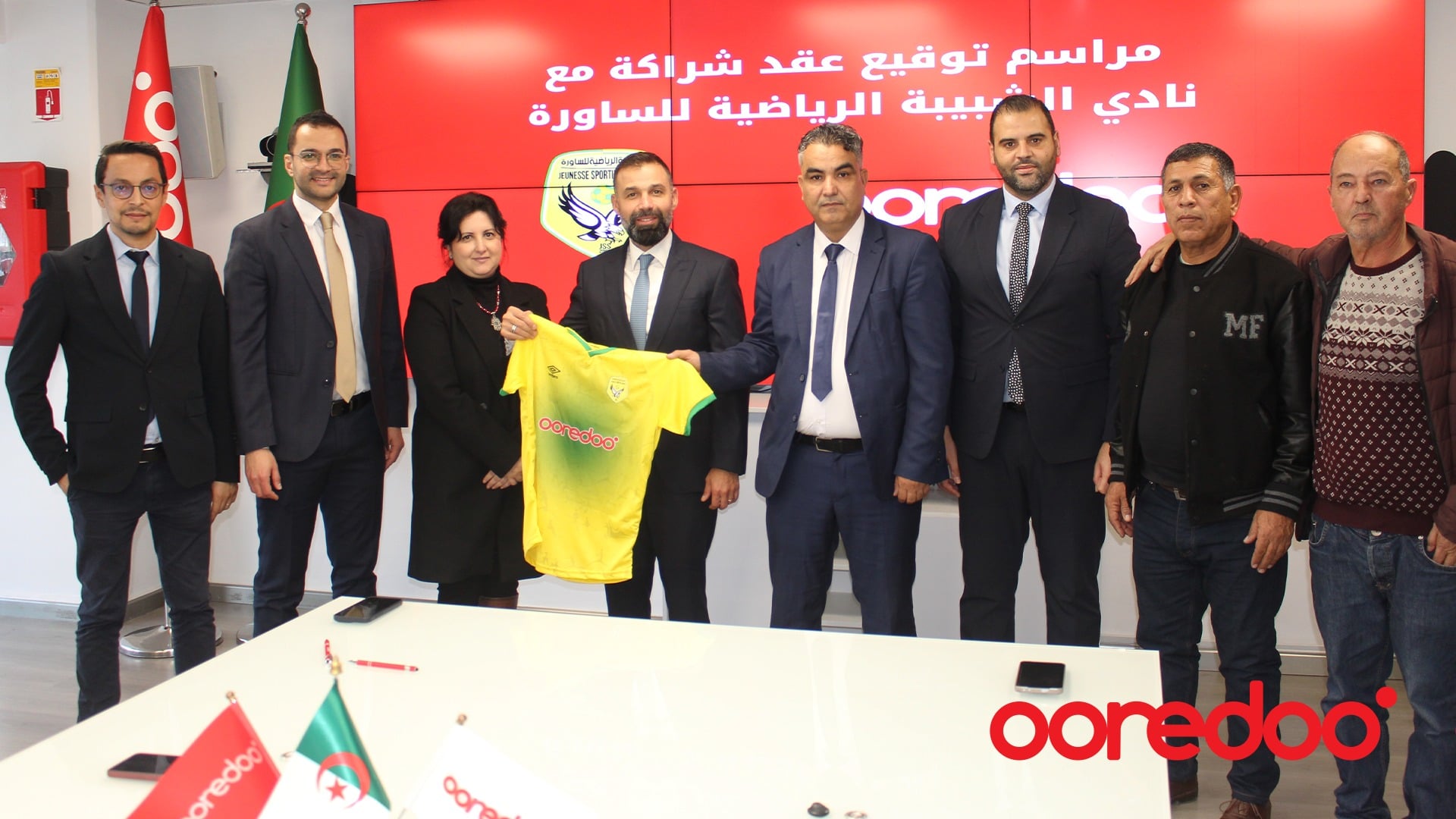 Ooredoo Algeria Becomes the New Official Sponsor of JS Saoura