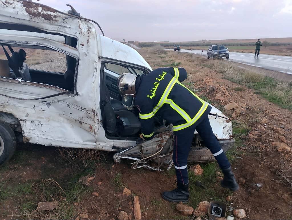 One dead and four injured in traffic accident in Sidi Bel Abbes