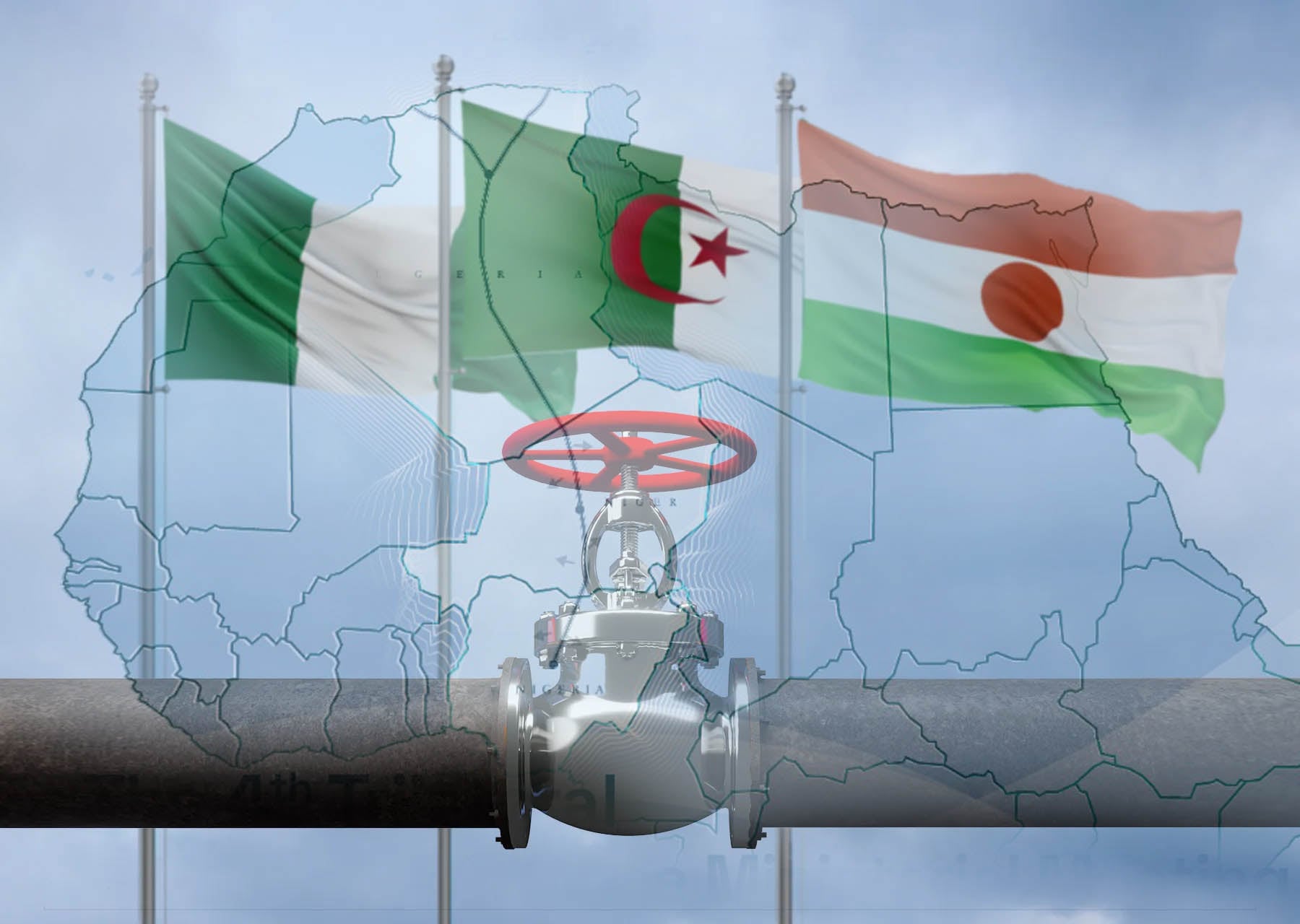 Technical conditions available for the realization of the Trans-Saharan gas pipeline