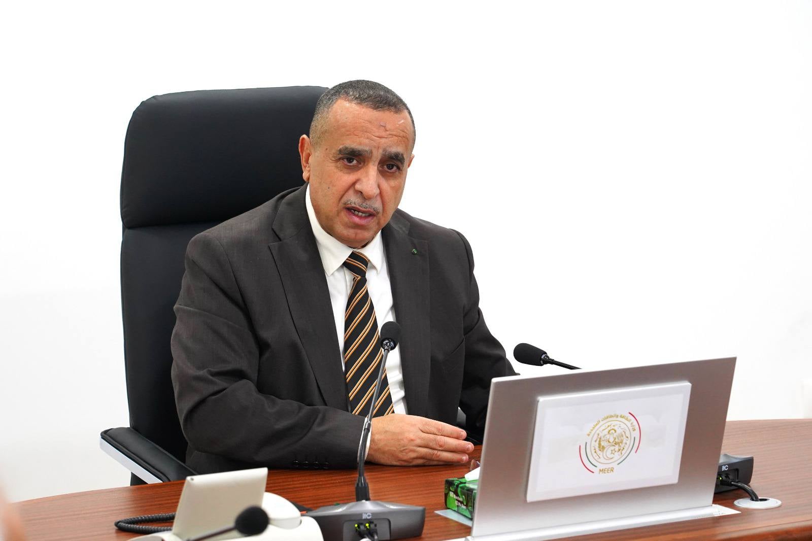 Adjal Chairs Meeting to Follow Up on Strategic Files