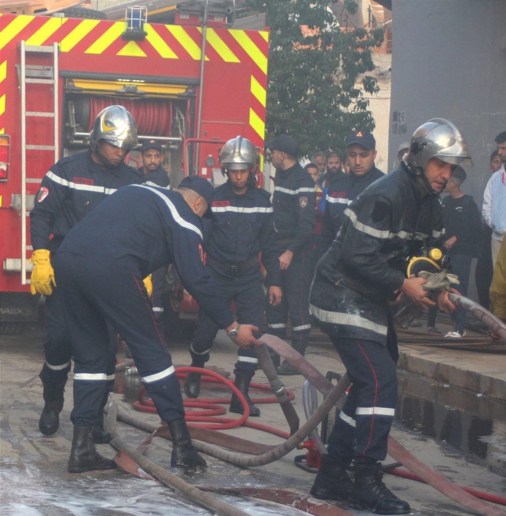9 people injured in apartment fire in Oran