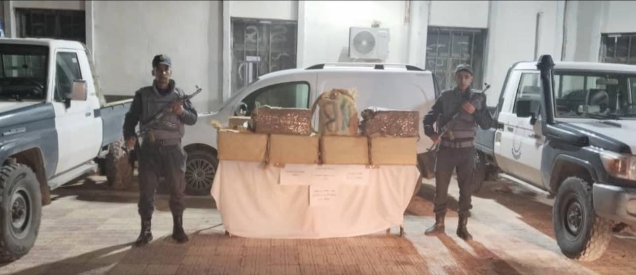 Large drug smuggling attempt foiled in Naâma