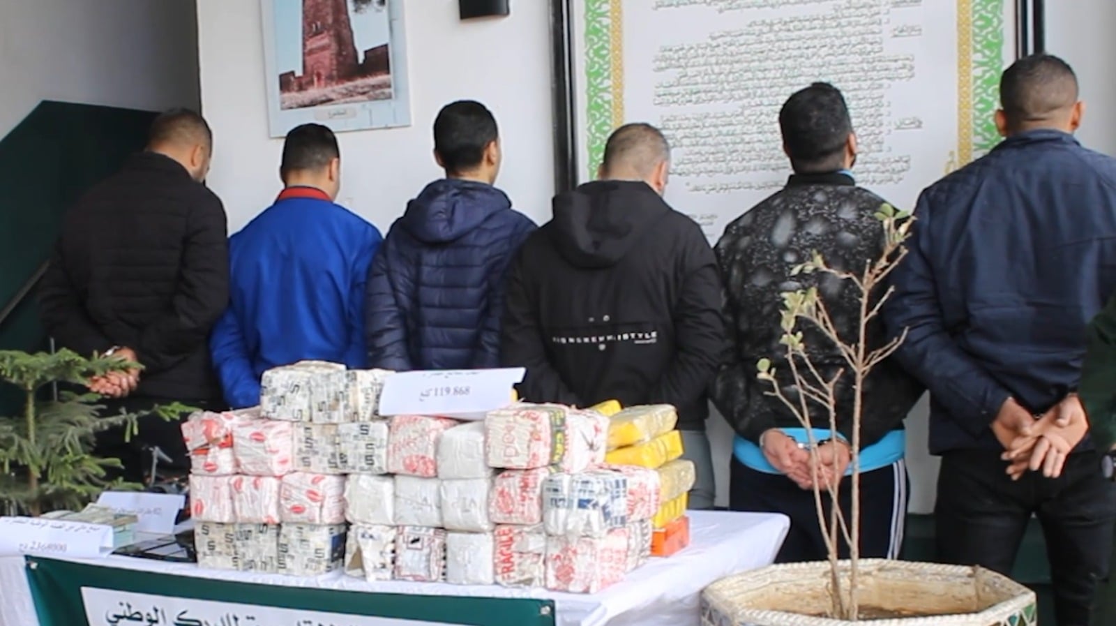 Tlemcen: 6 arrested and over a quintal of treated hashish seized