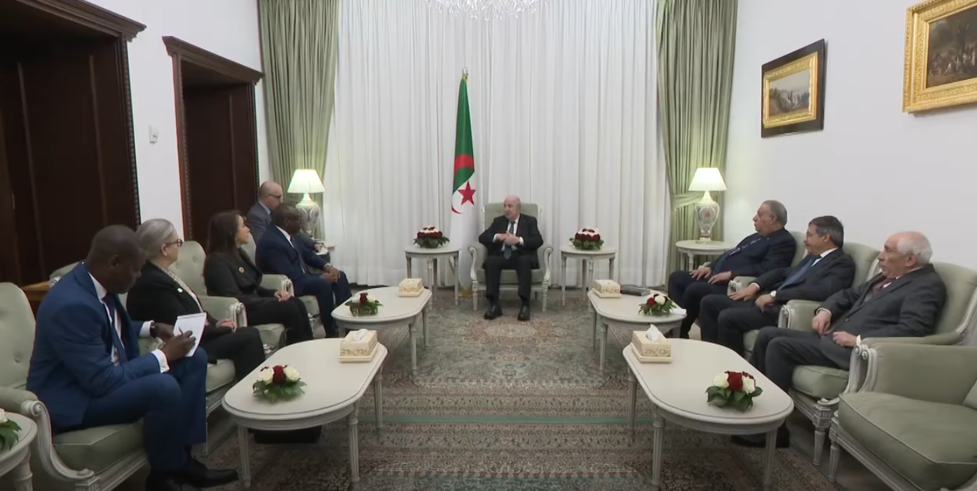 President Tebboune receives UN Assistant Secretary-General