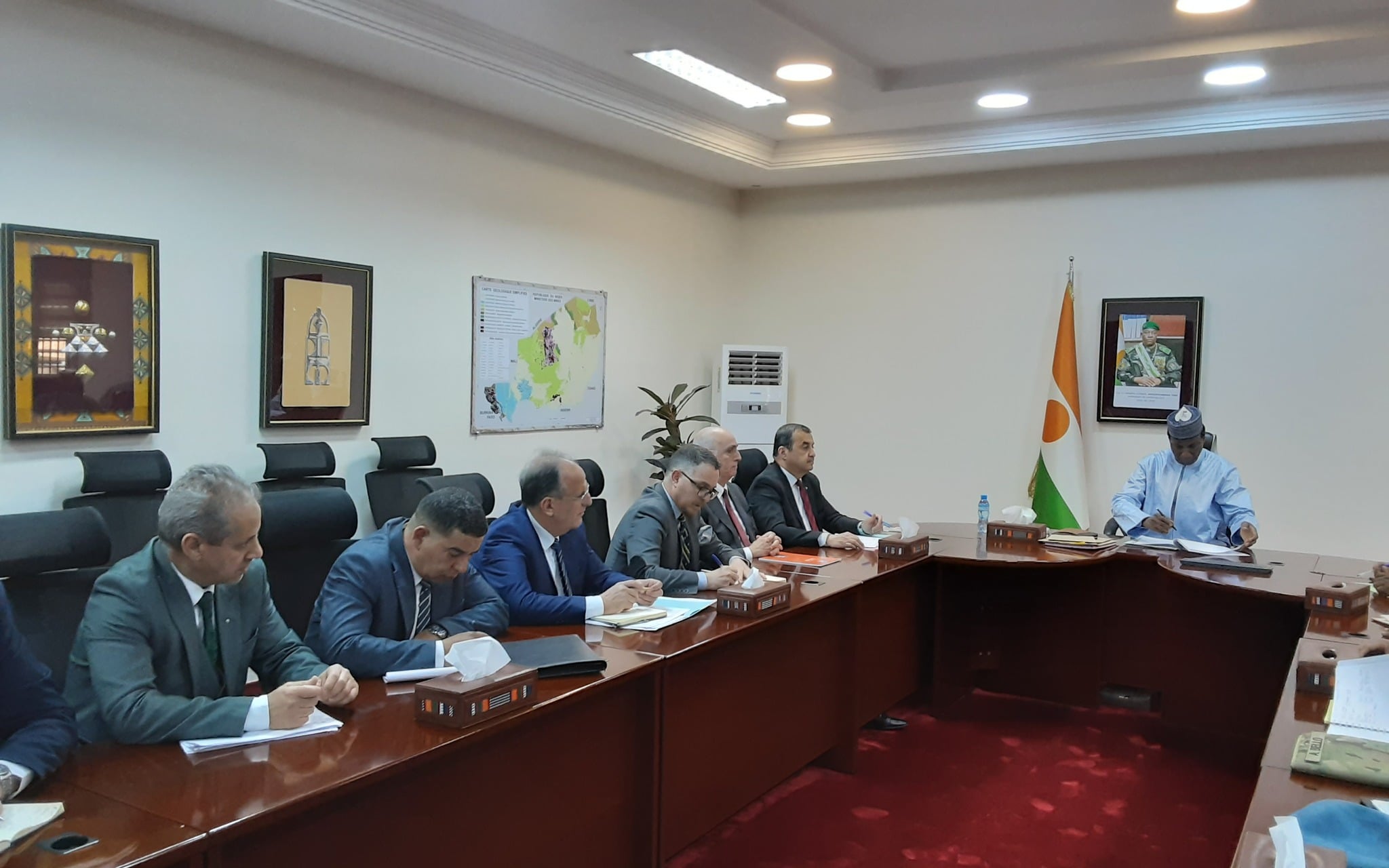 Arkab Received by the Prime Minister of the Republic of Niger