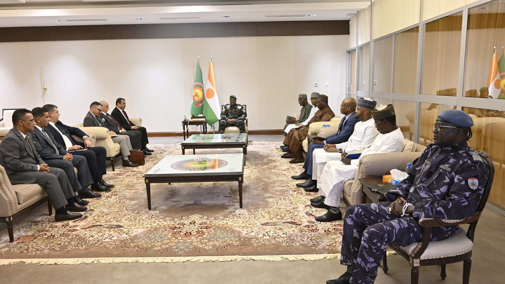 Arkab Received by President of the Republic of Niger