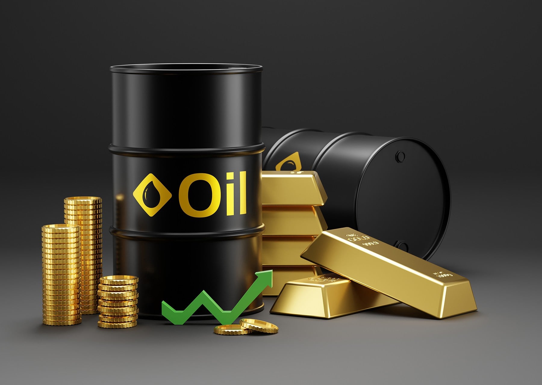 Oil and gold prices reach high levels