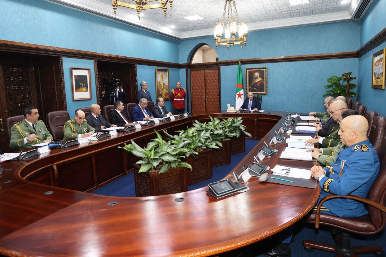 President Tebboune Chairs High Security Council Meeting