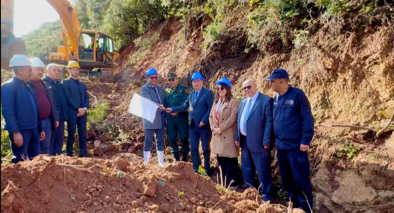 Work Begins on Development of Zinc and Lead Mine Entrance in Amizour and Tala Hamza