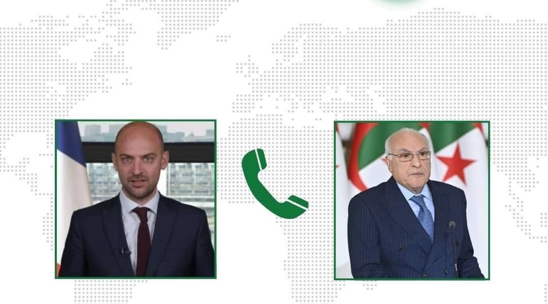 Attaf discusses Middle East developments with French counterpart