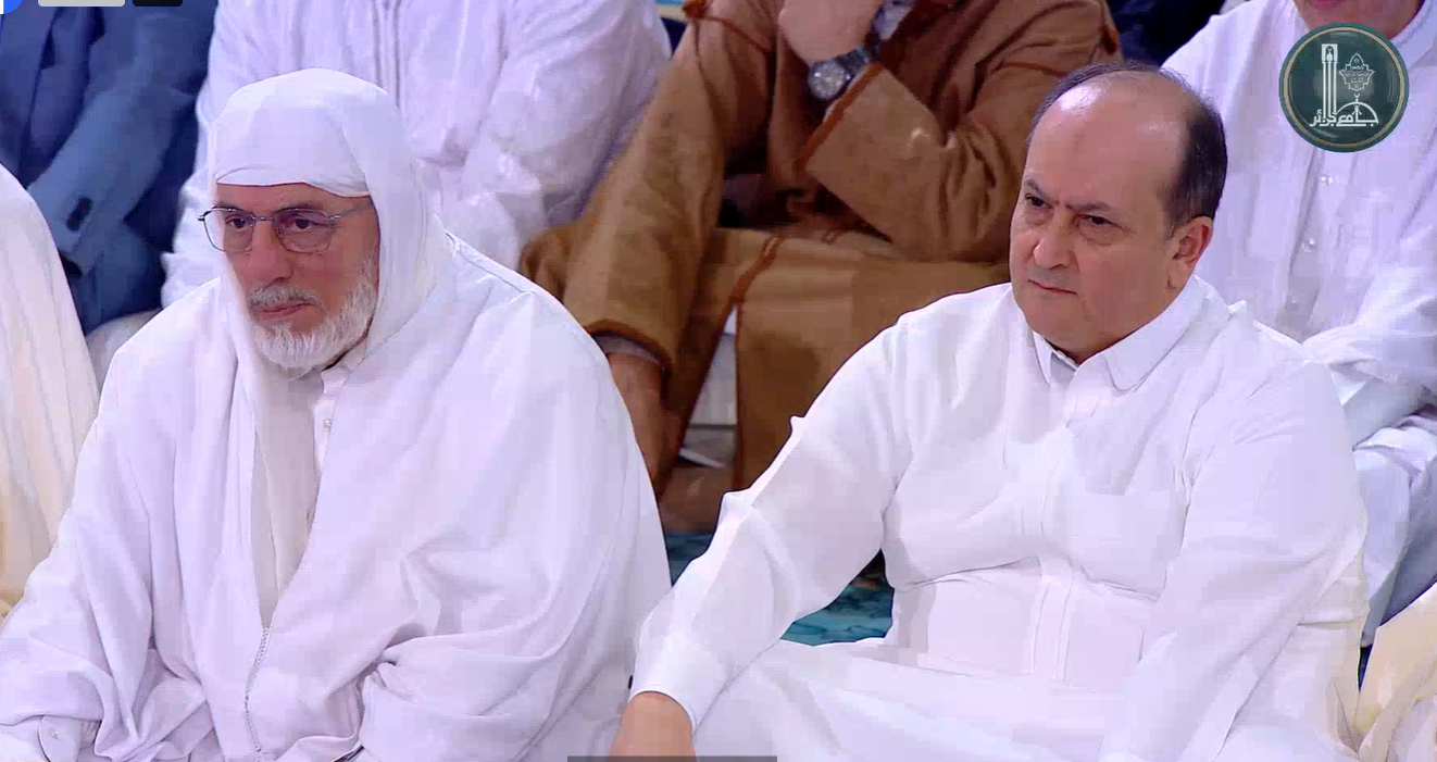Saifi Gharib Oversees Laylat al-Qadr Ceremony at the Great Mosque of Algiers