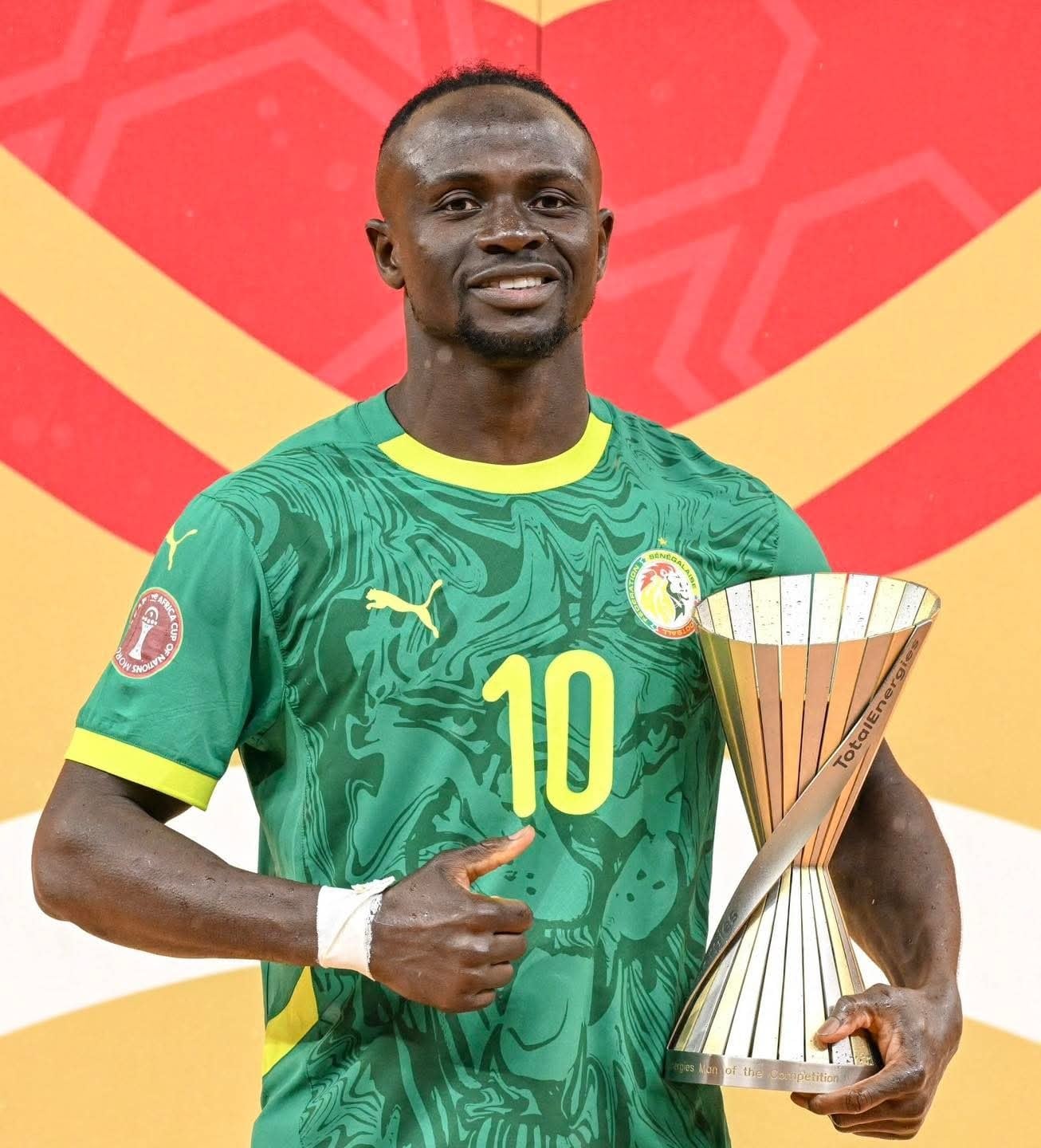 Sadio Mane defies CAF: I will not return the Best Player award