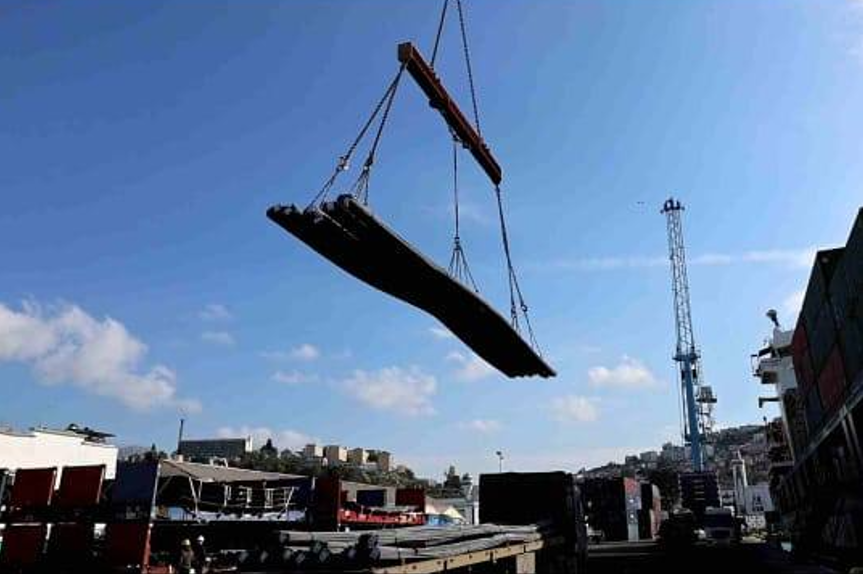 Skikda Port: 3,000 tons of iron exported to Mauritania