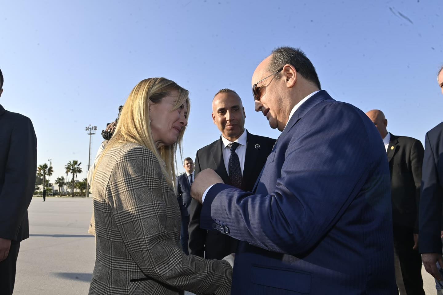 Meloni Departs Algeria Following Working and Friendship Visit