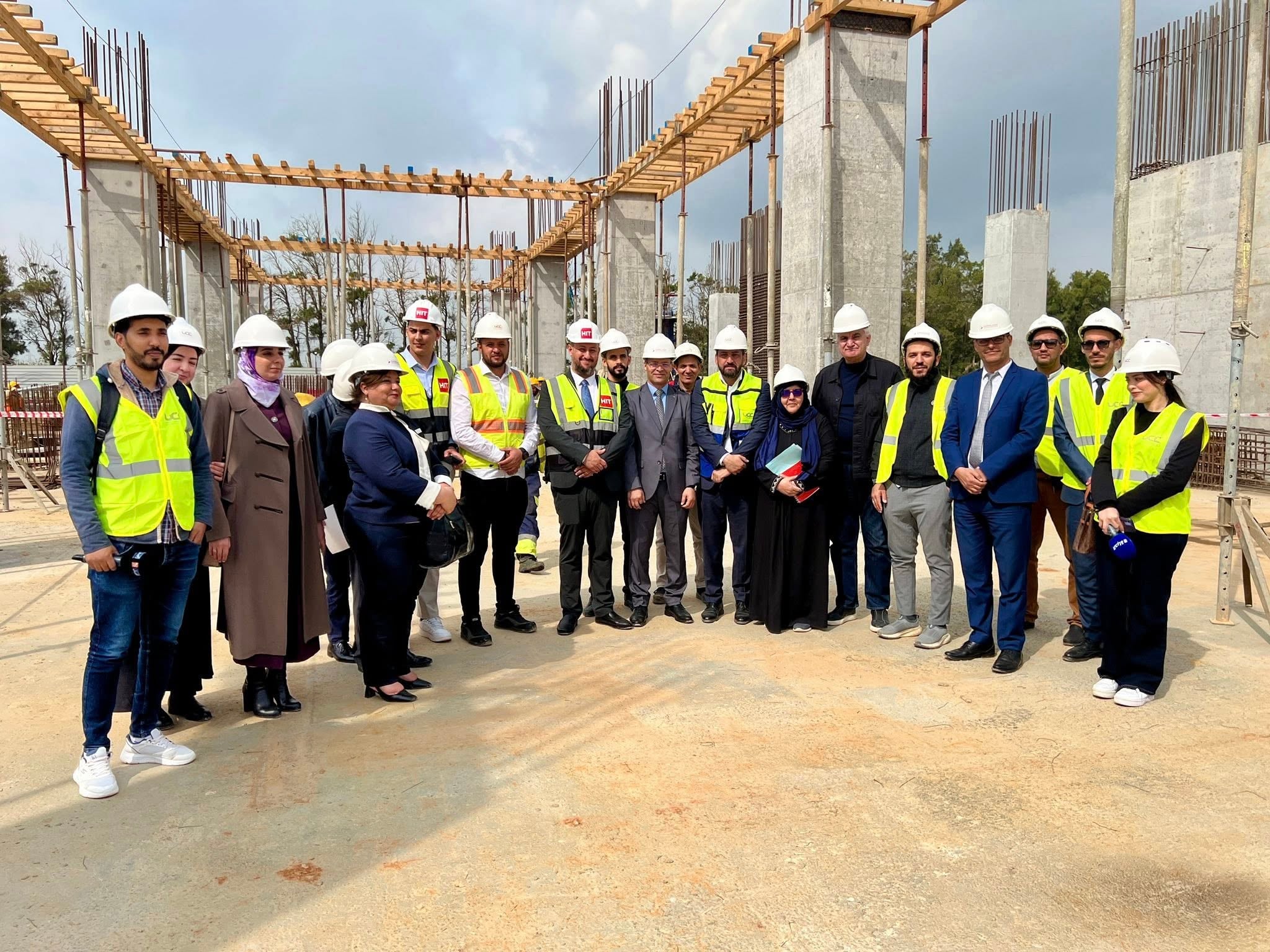 Algerian-Qatari-German Hospital Project Records Accelerated Construction Progress
