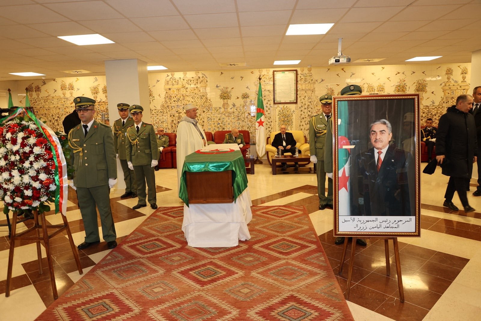 Date and location set for the funeral of late former President Liamine Zeroual