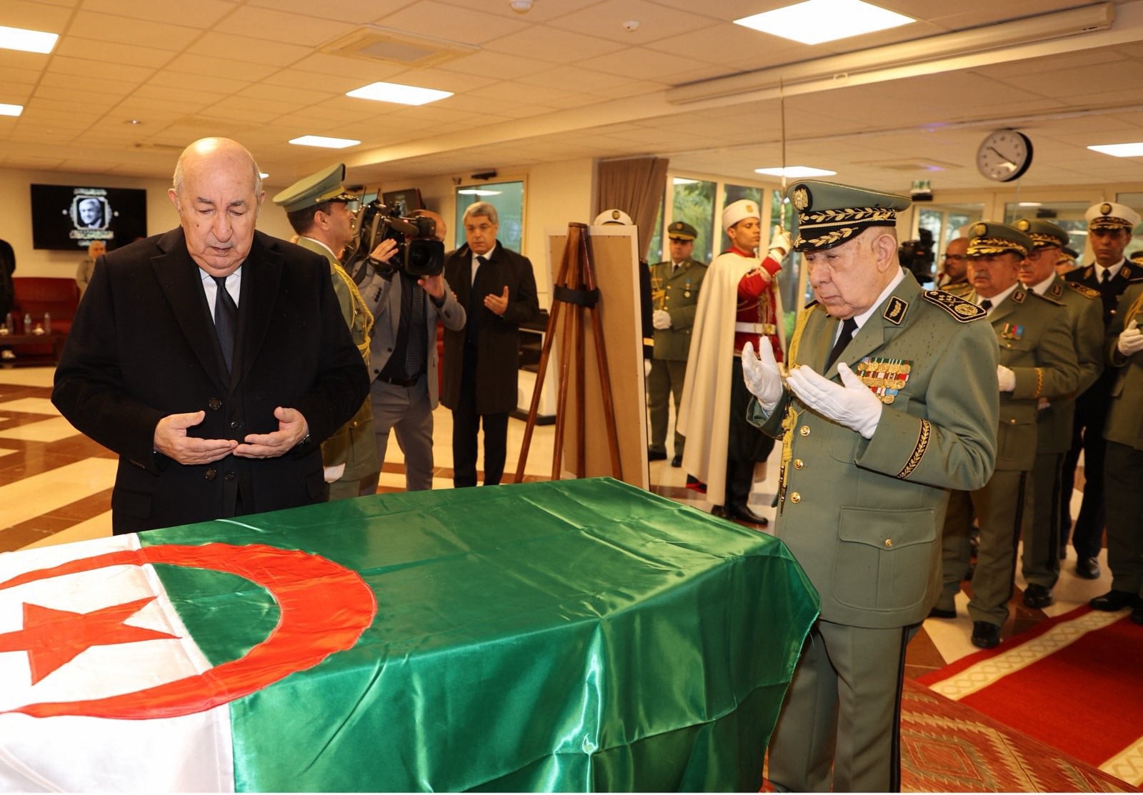 President Tebboune receives a message of condolence from the Chairperson of the African Union Commission