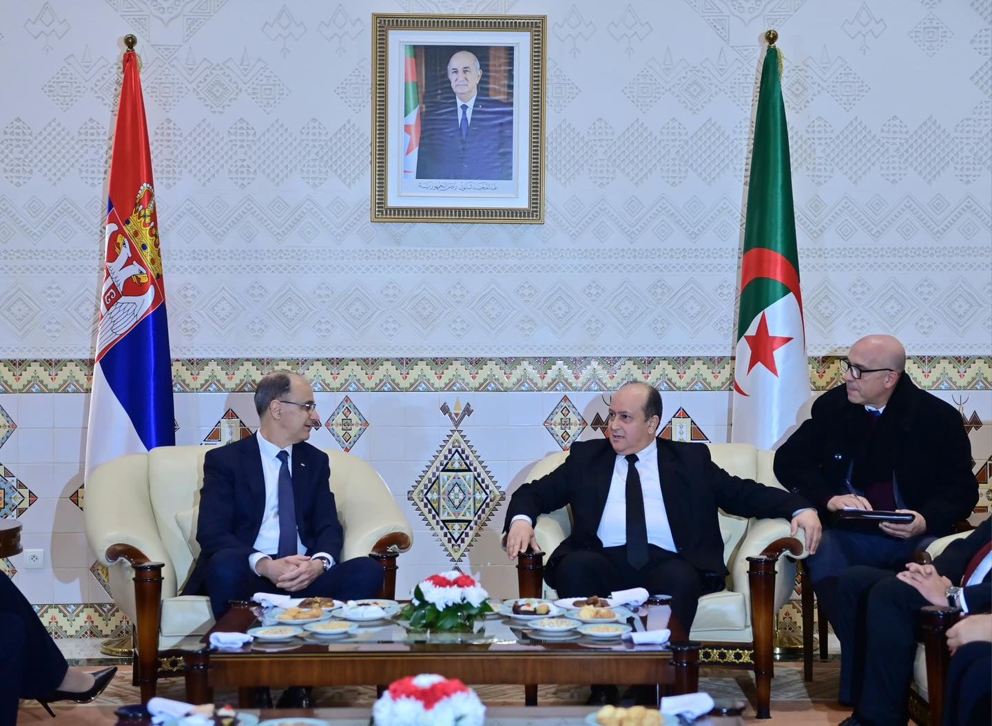 Prime Minister Receives Prime Minister of Serbia