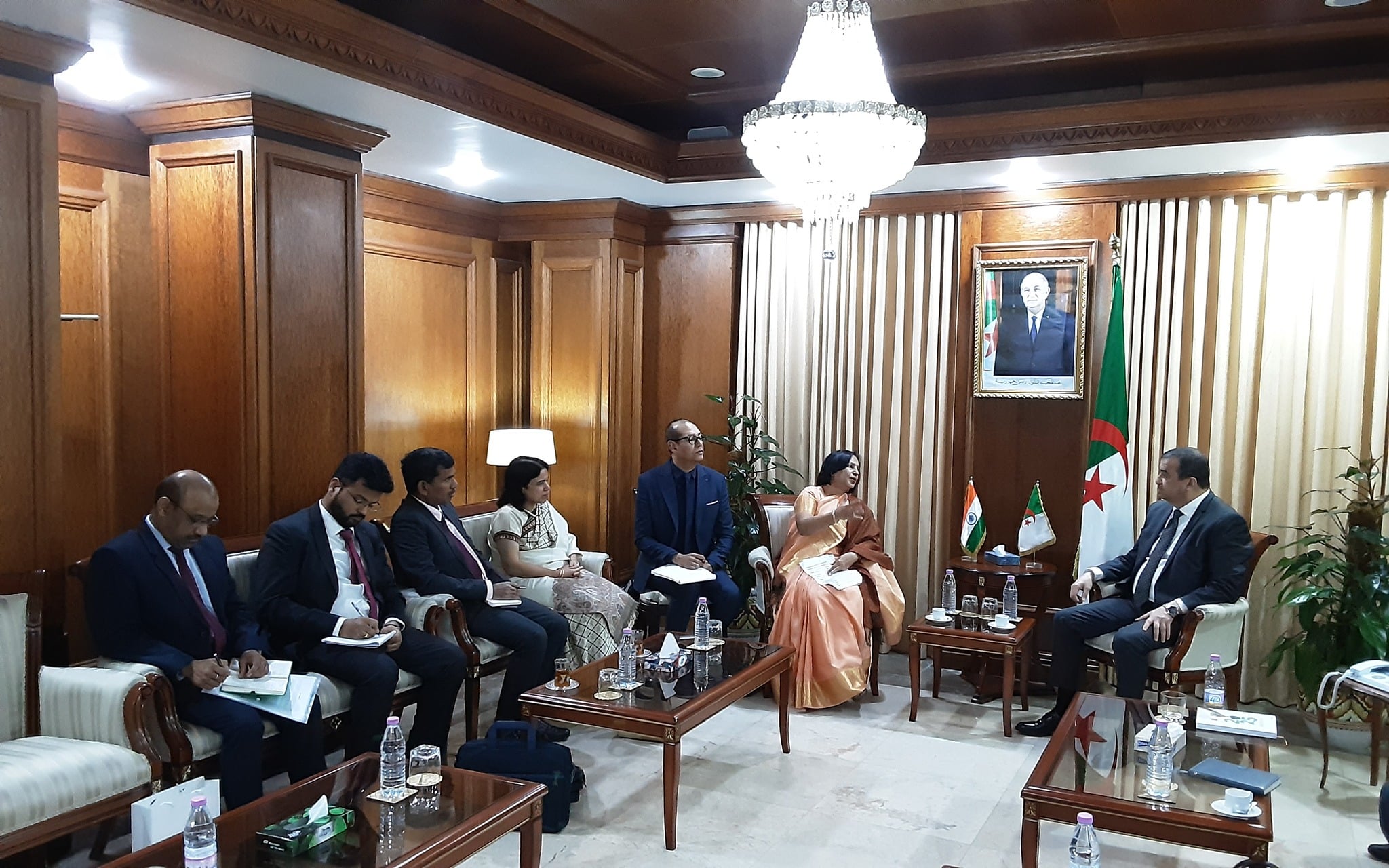 Algeria and India Discuss Ways to Strengthen Cooperation in Hydrocarbons