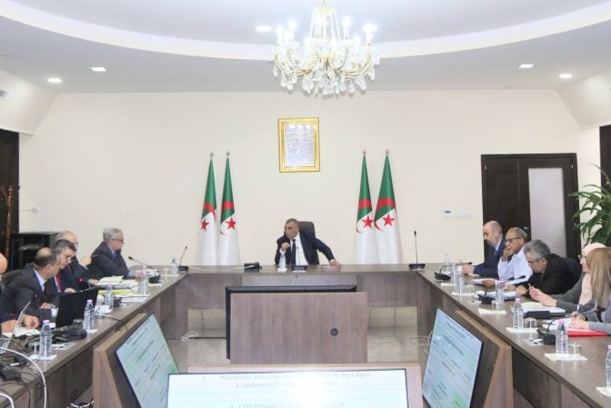 Minister Jallawi Chairs High-Level Meeting to Accelerate Algeria’s Motorway Interchange Projects