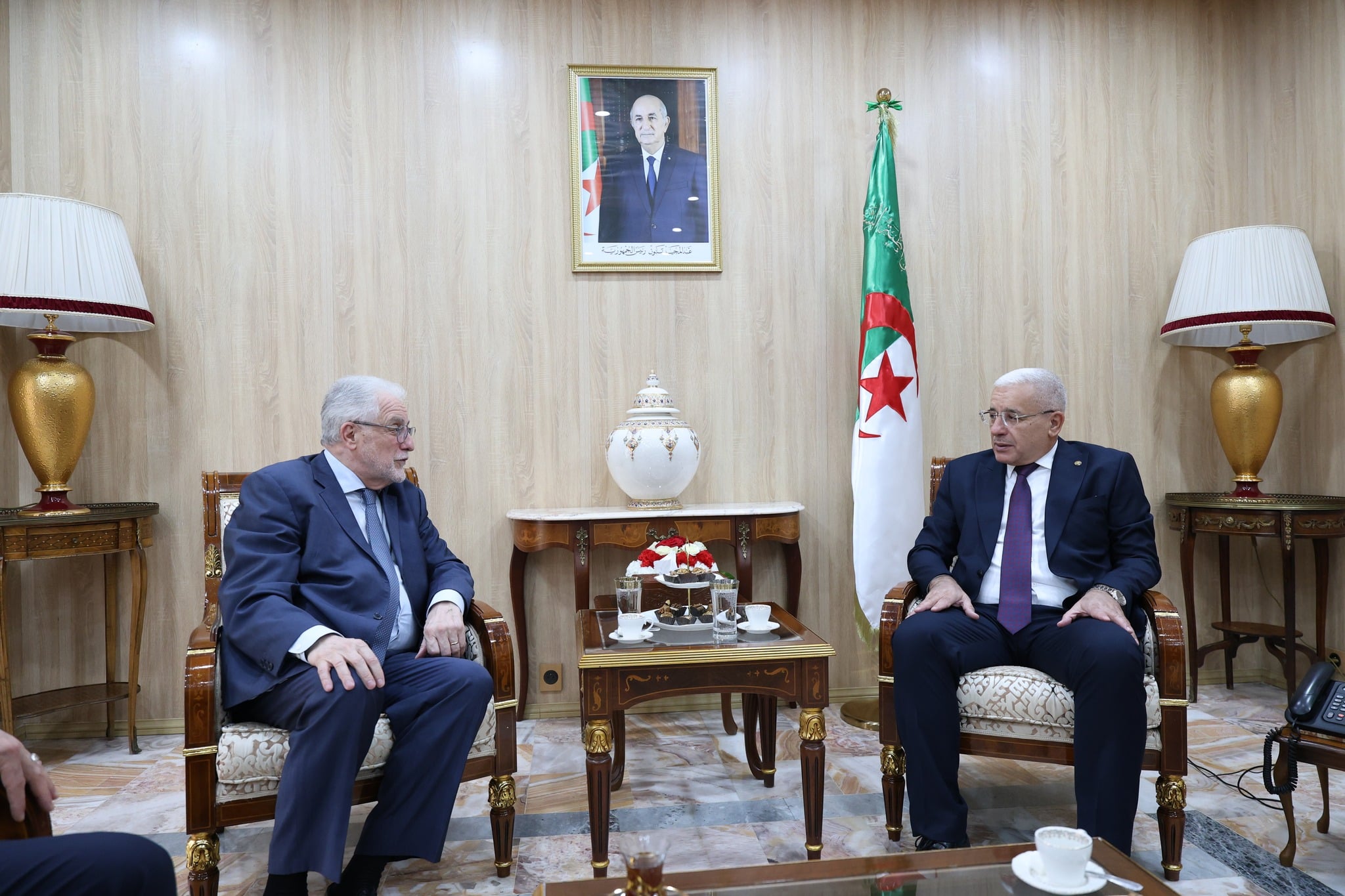 Algeria’s Parliament Speaker Meets Paris Mosque Dean to Strengthen Diaspora Ties