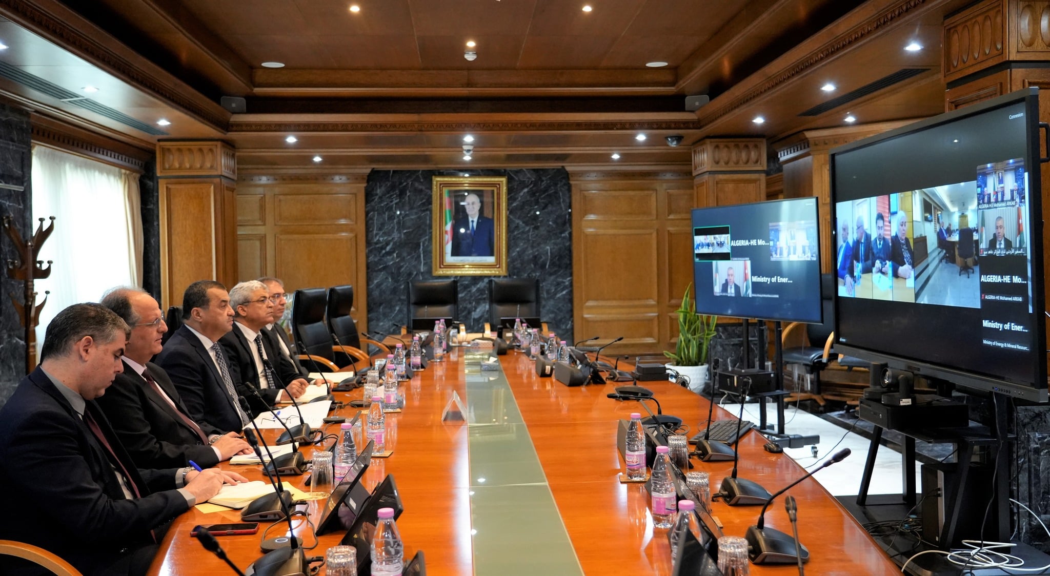 Algeria and Jordan Strengthen Energy Partnership in High-Level Hydrocarbons Talks