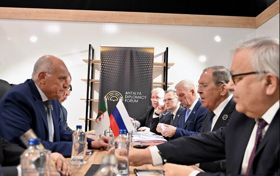 Attaf and Lavrov Review Strategic Partnership Between Algeria and Russia on Sidelines of Antalya Diplomatic Forum