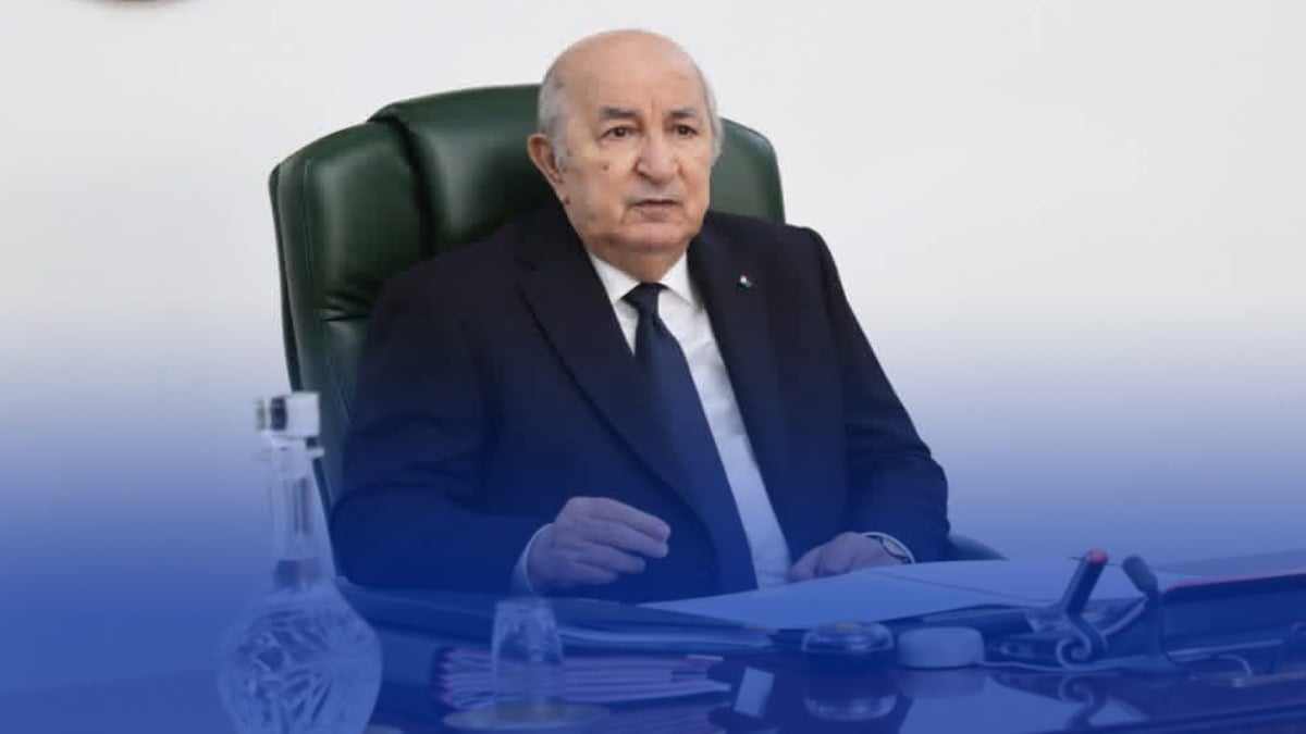 President Tebboune Chairs Council of Ministers: Major Directives on Mining, Railways, Water Security and Youth
