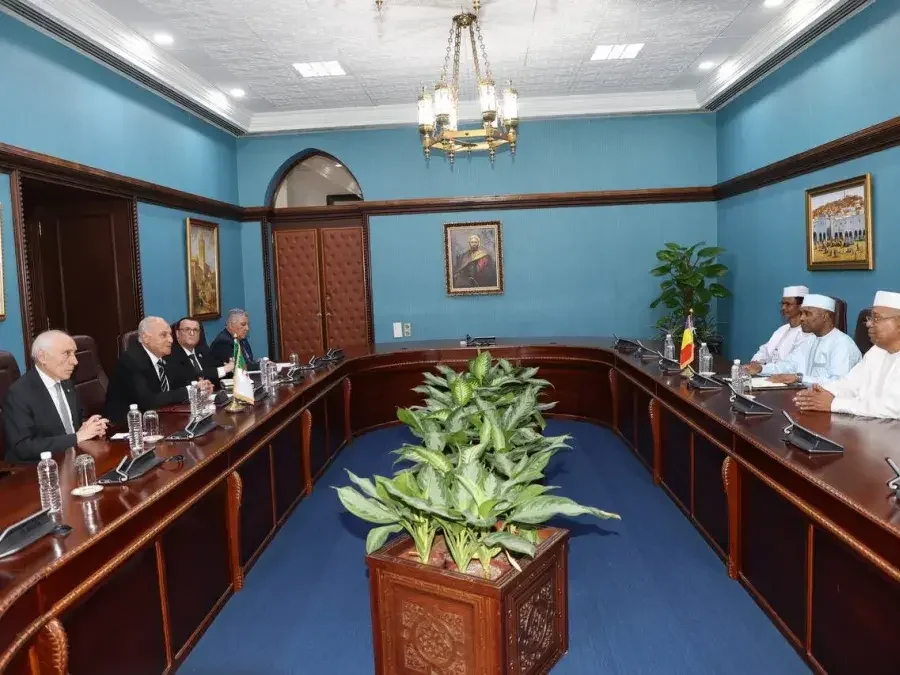 Algeria and Chad Hold High-Level Bilateral Talks at Presidential Palace