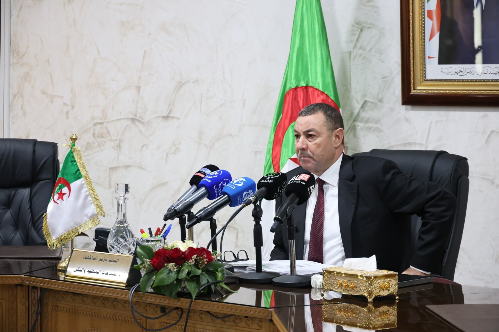 Saïoud participates in the 43rd session of the Council of Arab Interior Ministers