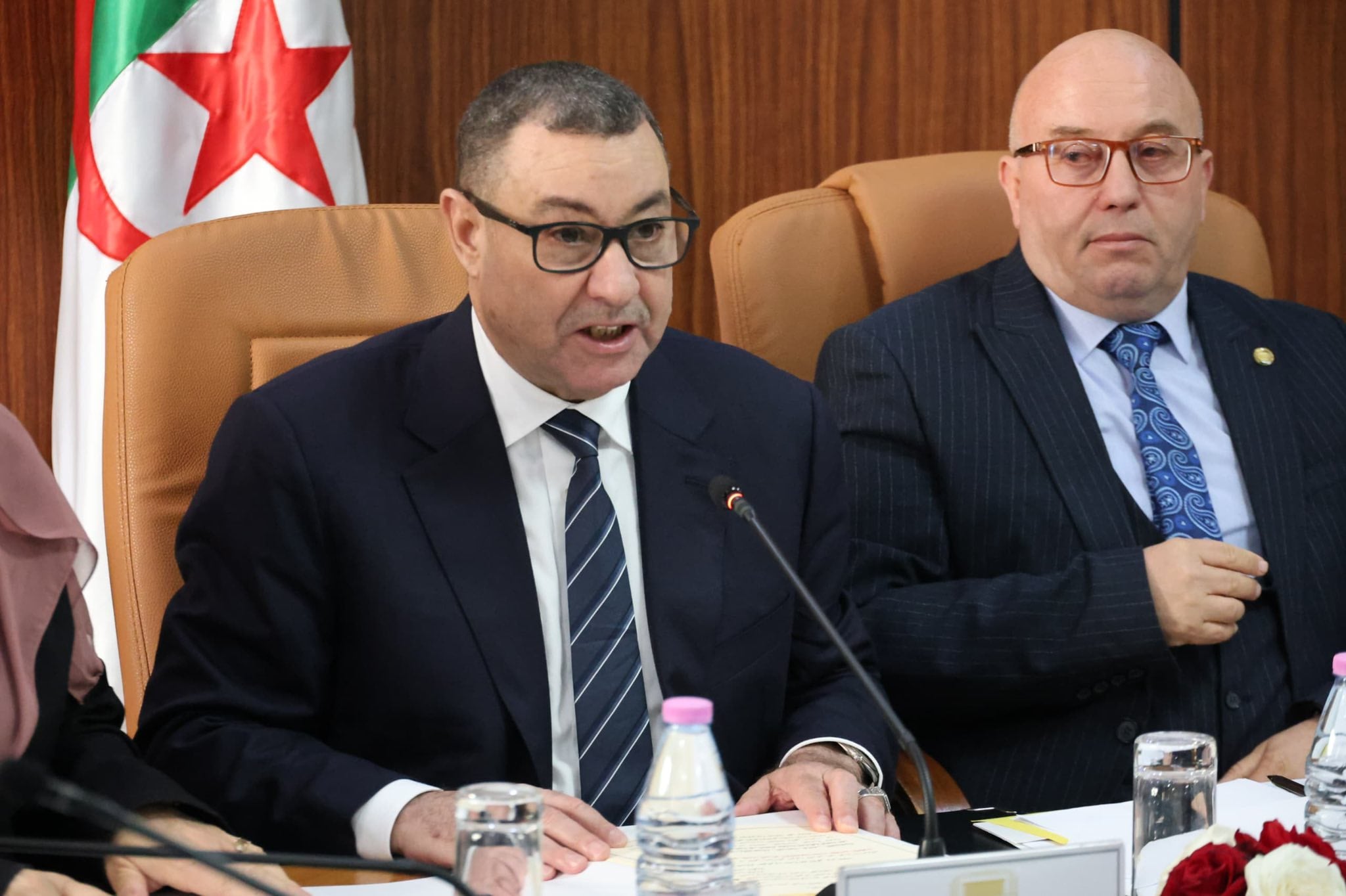 Saïoud presents draft law defining electoral districts