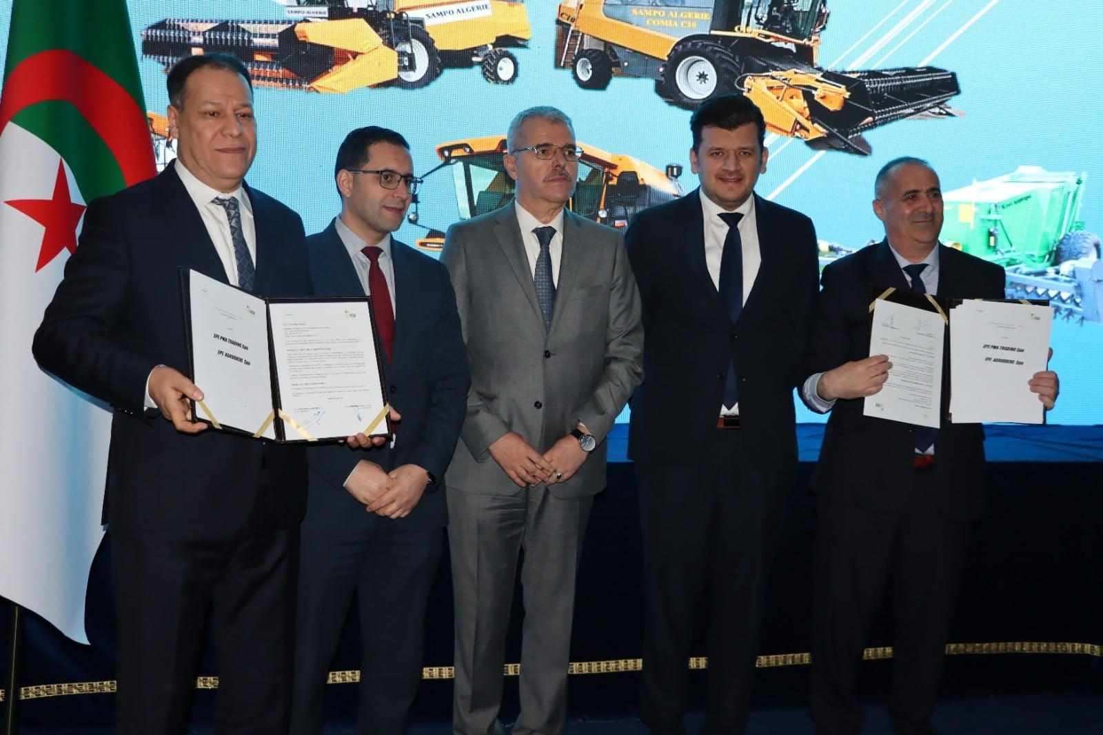 Agreement Signed to Acquire 331 Harvesters and 1,800 Tractors